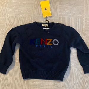 NWT Cashmere/cotton blend boys’ sweater (2T) by Kenzo Kids